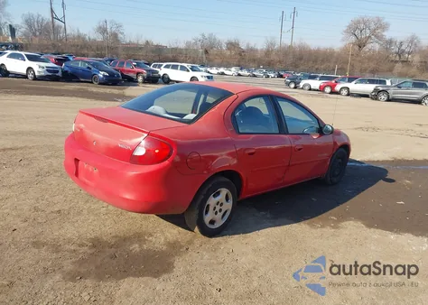 2001 Dodge Neon Se z USA, uszkodzony, nr VIN 1B3ES46C51D237376
